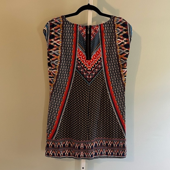 BeBop Geometric Pattern Tunic - Picture 4 of 5